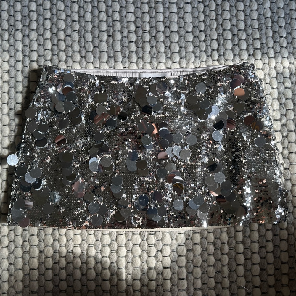 Danielle Guizio - LOW RISE PAILLETTE SKIRT